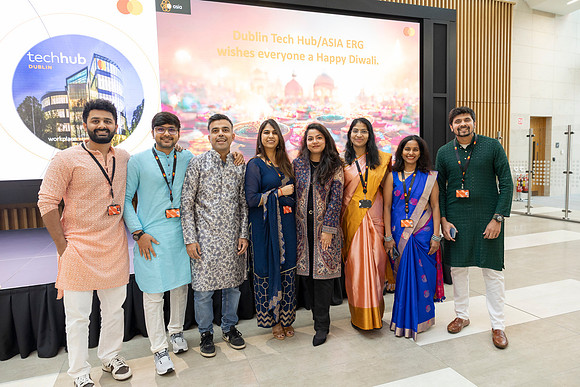 Pictured at Diwali Celebrations at Mastercard hq Dublin 16th October 2025 photographed by Paul Kelly -105