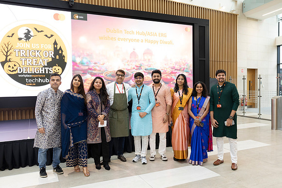 Pictured at Diwali Celebrations at Mastercard hq Dublin 16th October 2025 photographed by Paul Kelly -103