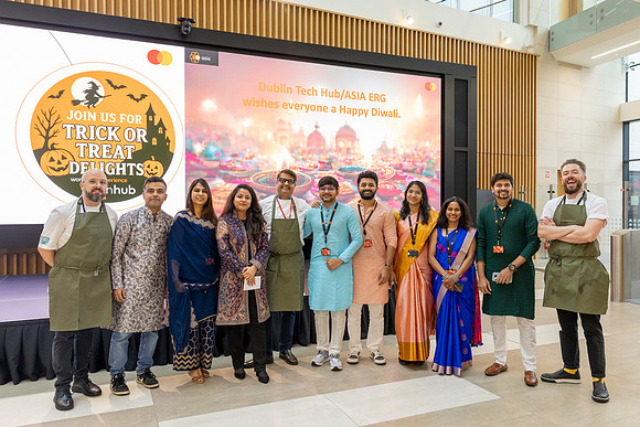 Pictured at Diwali Celebrations at Mastercard hq Dublin 16th October 2025 photographed by Paul Kelly -104