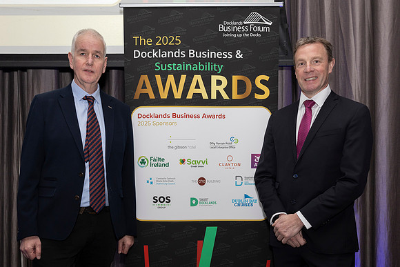 Pictured at Dublin Docklands business forum Awards a the Gibson hotel 20th November 2025 by Paul Kelly-15
