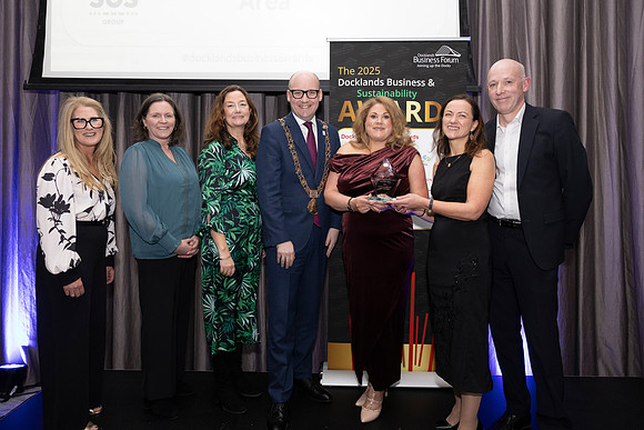 Pictured at Dublin Docklands business forum Awards a the Gibson hotel 20th November 2025 by Paul Kelly-71