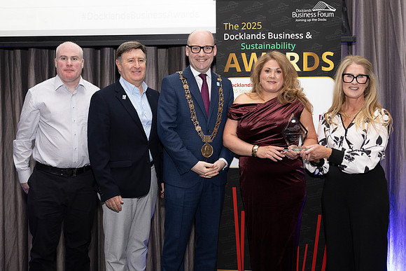 Pictured at Dublin Docklands business forum Awards a the Gibson hotel 20th November 2025 by Paul Kelly-73