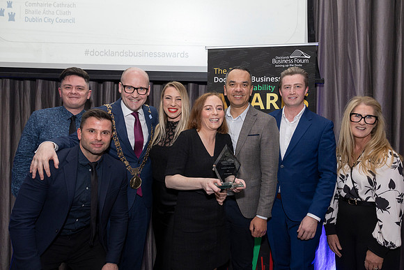 Pictured at Dublin Docklands business forum Awards a the Gibson hotel 20th November 2025 by Paul Kelly-77