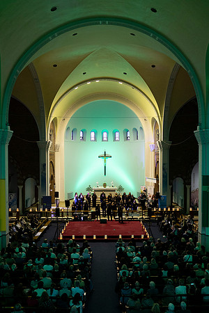 Culture night pictured at Lady of Lourdes church Sean MacDermot st Friday 18th Sept 26 by Paul Kelly -60