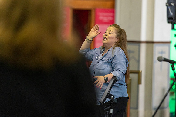 Culture night pictured at Lady of Lourdes church Sean MacDermot st Friday 18th Sept 26 by Paul Kelly -8