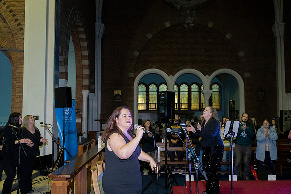 Culture night pictured at Lady of Lourdes church Sean MacDermot st Friday 18th Sept 26 by Paul Kelly -92