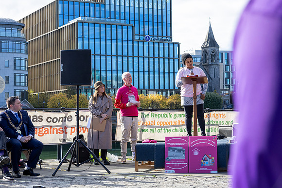photographed at the International Erandication of Poverty Day, 17th October 2026 Dublin by Paul Kelly-47