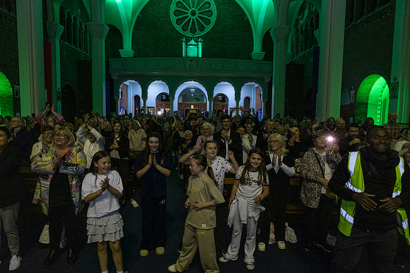 Culture night pictured at Lady of Lourdes church Sean MacDermot st Friday 18th Sept 26 by Paul Kelly -91