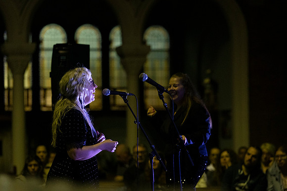 Culture night pictured at Lady of Lourdes church Sean MacDermot st Friday 18th Sept 26 by Paul Kelly -74
