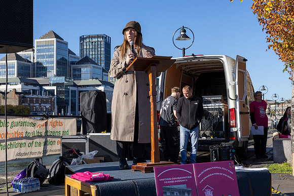 photographed at the International Erandication of Poverty Day, 17th October 2026 Dublin by Paul Kelly-30