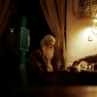Chess player_ Antigua.Guatemala_People_show_2004