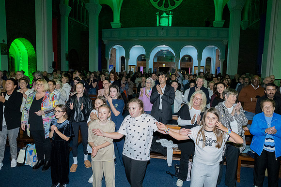 Culture night pictured at Lady of Lourdes church Sean MacDermot st Friday 18th Sept 26 by Paul Kelly -96