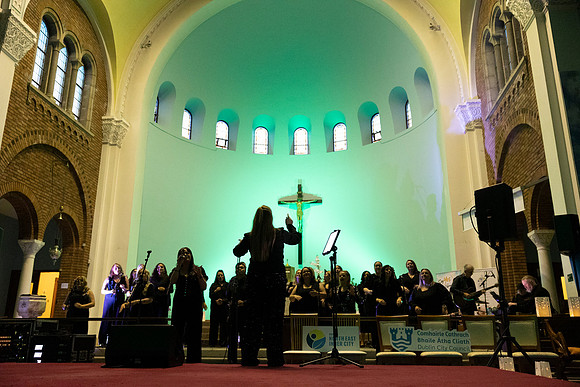 Culture night pictured at Lady of Lourdes church Sean MacDermot st Friday 18th Sept 26 by Paul Kelly -57