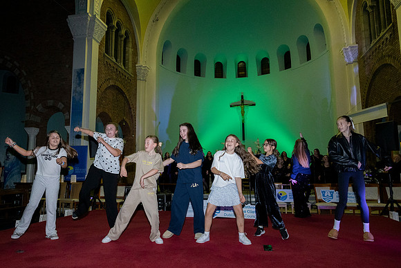 Culture night pictured at Lady of Lourdes church Sean MacDermot st Friday 18th Sept 26 by Paul Kelly -98