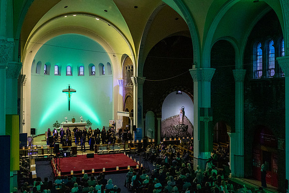 Culture night pictured at Lady of Lourdes church Sean MacDermot st Friday 18th Sept 26 by Paul Kelly -62