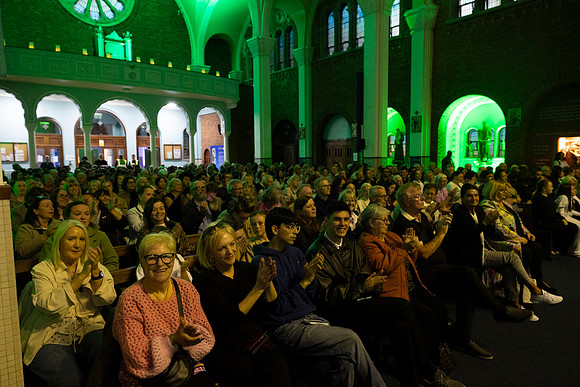 Culture night pictured at Lady of Lourdes church Sean MacDermot st Friday 18th Sept 26 by Paul Kelly -63