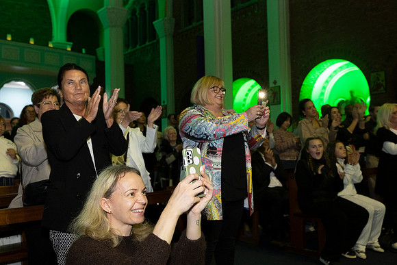 Culture night pictured at Lady of Lourdes church Sean MacDermot st Friday 18th Sept 26 by Paul Kelly -71