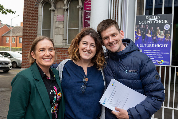 Culture night pictured at Lady of Lourdes church Sean MacDermot st Friday 18th Sept 26 by Paul Kelly -15