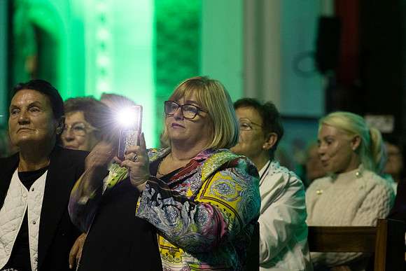 Culture night pictured at Lady of Lourdes church Sean MacDermot st Friday 18th Sept 26 by Paul Kelly -84