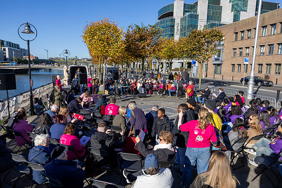 photographed at the International Erandication of Poverty Day, 17th October 2026 Dublin by Paul Kelly-22