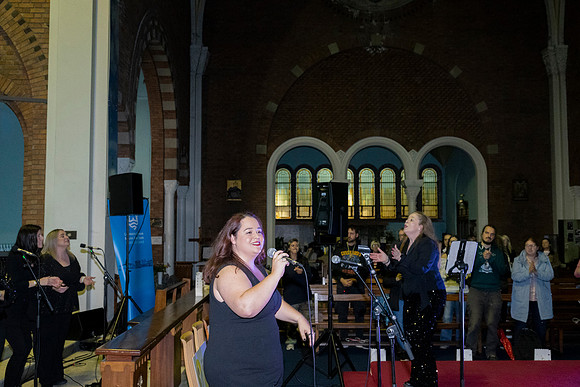 Culture night pictured at Lady of Lourdes church Sean MacDermot st Friday 18th Sept 26 by Paul Kelly -92