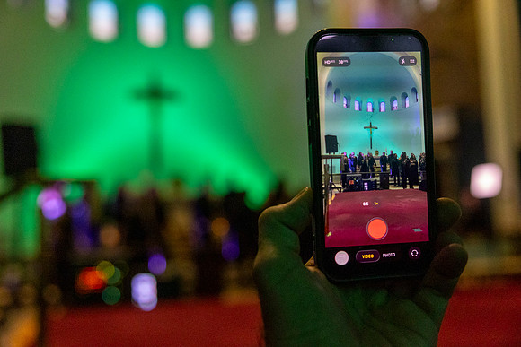 Culture night pictured at Lady of Lourdes church Sean MacDermot st Friday 18th Sept 26 by Paul Kelly -56