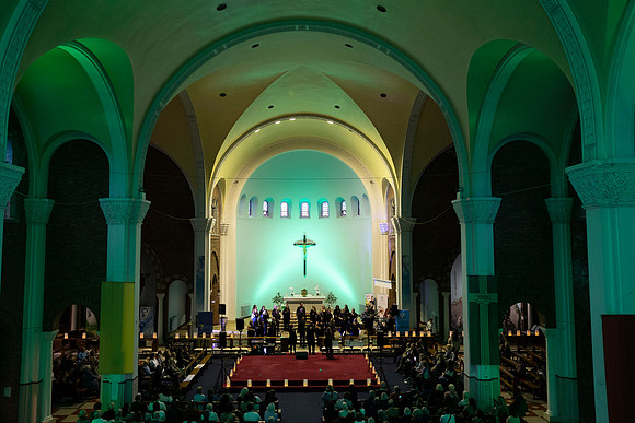 Culture night pictured at Lady of Lourdes church Sean MacDermot st Friday 18th Sept 26 by Paul Kelly -59