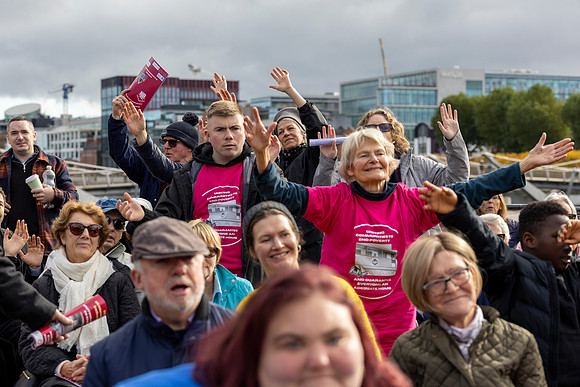 photographed at the International Erandication of Poverty Day, 17th October 2026 Dublin by Paul Kelly-86