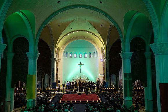 Culture night pictured at Lady of Lourdes church Sean MacDermot st Friday 18th Sept 26 by Paul Kelly -59