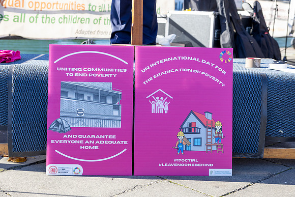 photographed at the International Erandication of Poverty Day, 17th October 2026 Dublin by Paul Kelly-32