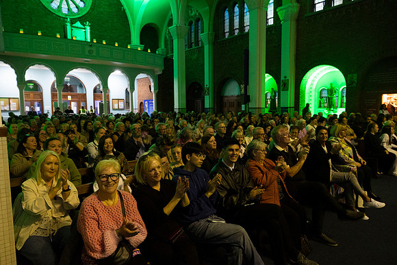 Culture night pictured at Lady of Lourdes church Sean MacDermot st Friday 18th Sept 26 by Paul Kelly -63