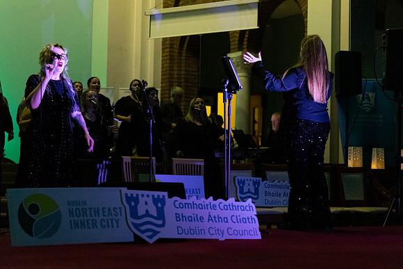 Culture night pictured at Lady of Lourdes church Sean MacDermot st Friday 18th Sept 26 by Paul Kelly -95