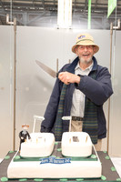 Jim Callery,founder of the National Famine Museum arrives at EPIC, the Emigration Musuem on his 90th birthday having just completed the 165km National Famine Walkway. Photo by Paul Kelly -11
