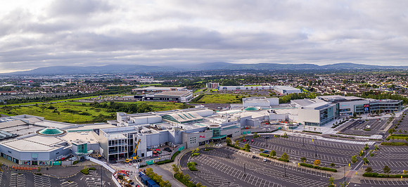 Liffey Valley Aerial View 1 66M PANO