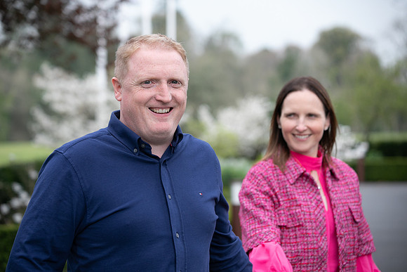 Deirdre & Ian Photographed at Carton Hse 2025 photo by Paul Kelly-52
